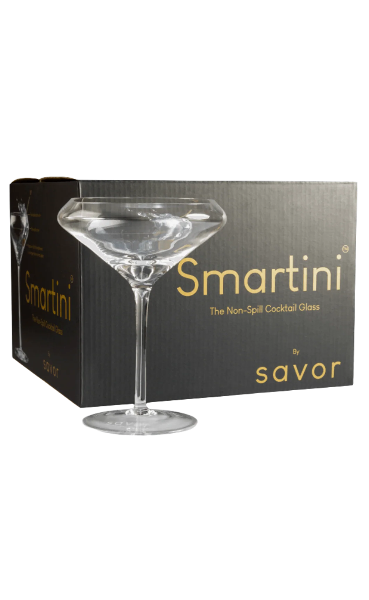 Savor Smartini Cocktail Glass Gift Box - Image 8