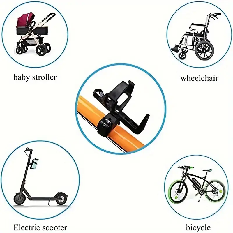 Scooter Water Bottle Holder | 360° Rotating - Image 5