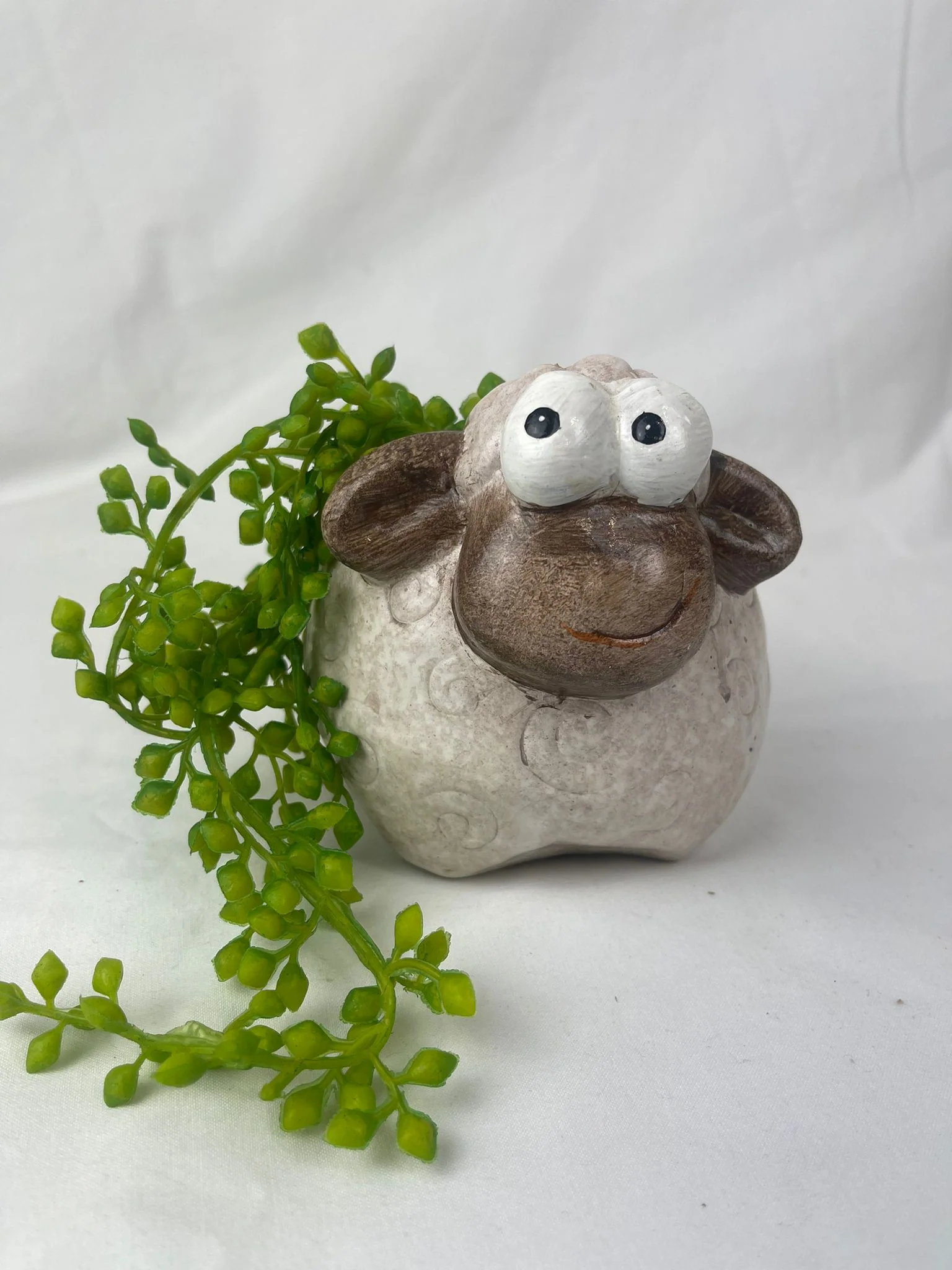 Ceramic Sheep & Cat Planter -12x11cm - Image 10