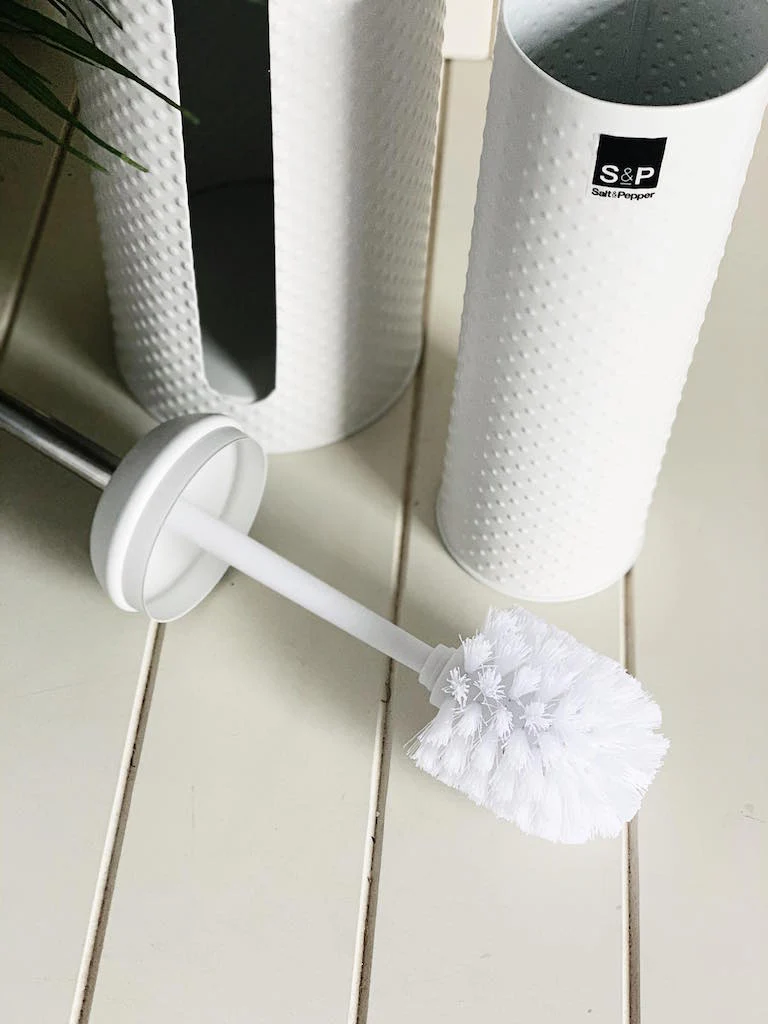 SPOT Toilet Brush & Roll Holder - White - Image 4
