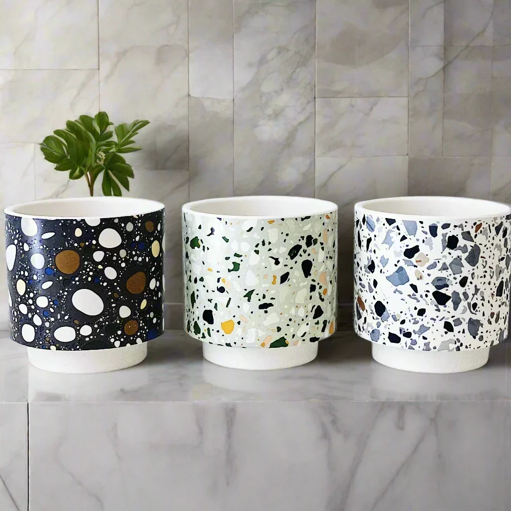 Terrazzo Pots - Medium - Image 5