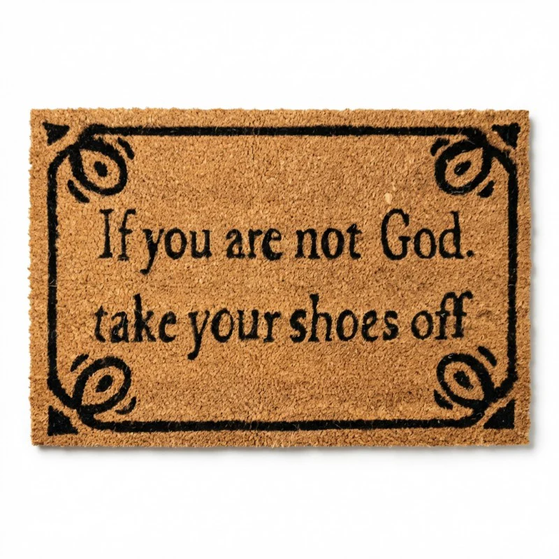 Door Mat Funny Quote